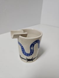 Image 4 of snake joint ashtray/paint cup (2)