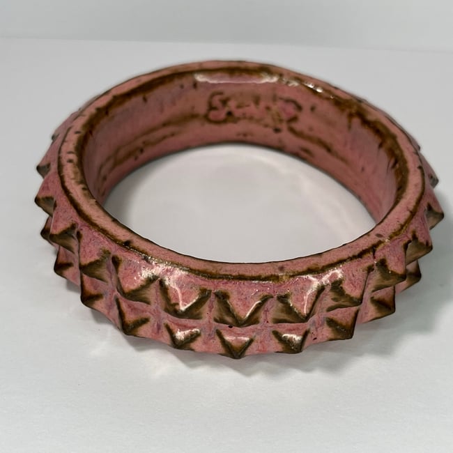 Cherry Blossom Studded Bracelet - 7.25 in Inner Diameter