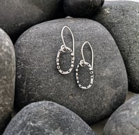 Image 1 of Mini Oval Pebbles Earrings