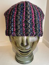Image 2 of PINK KNIT BEANIE