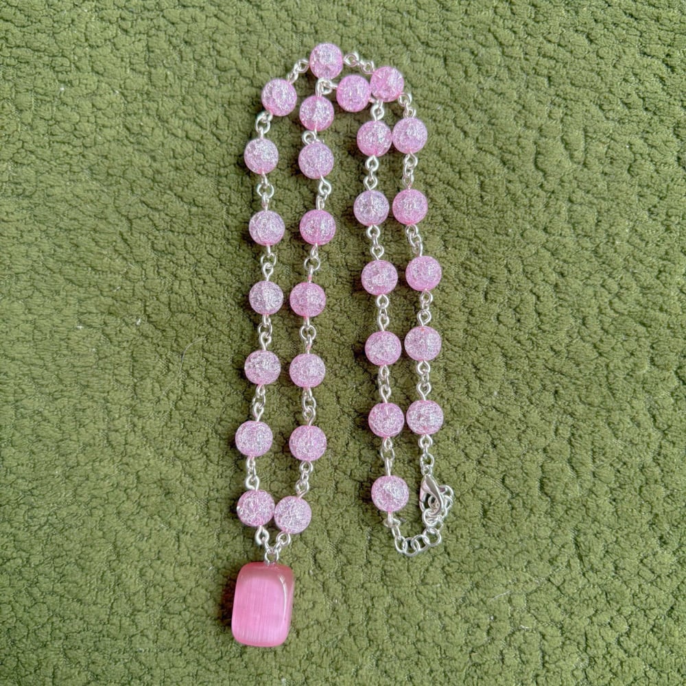 Image of cat’s eye necklaces