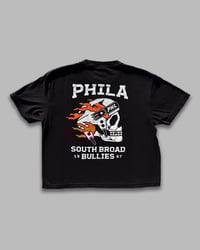 Image 1 of Women’s 'Bullies' Cropped Shirt (Black)