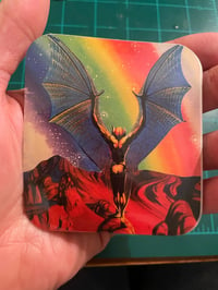 Image 2 of Rainbow devil sticker