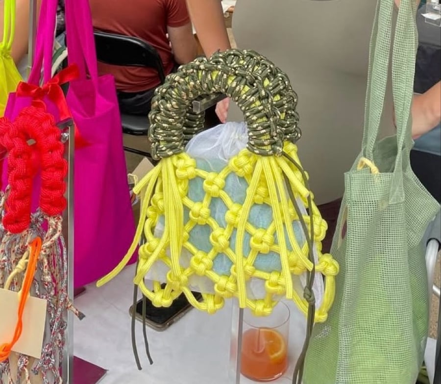 Image of Sunshine Bag- Yellow x Green 