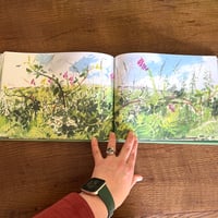 Image 7 of HEDGEROWS & VERGES: A Year of Drawing Outside - Hardcover sketchbook zine