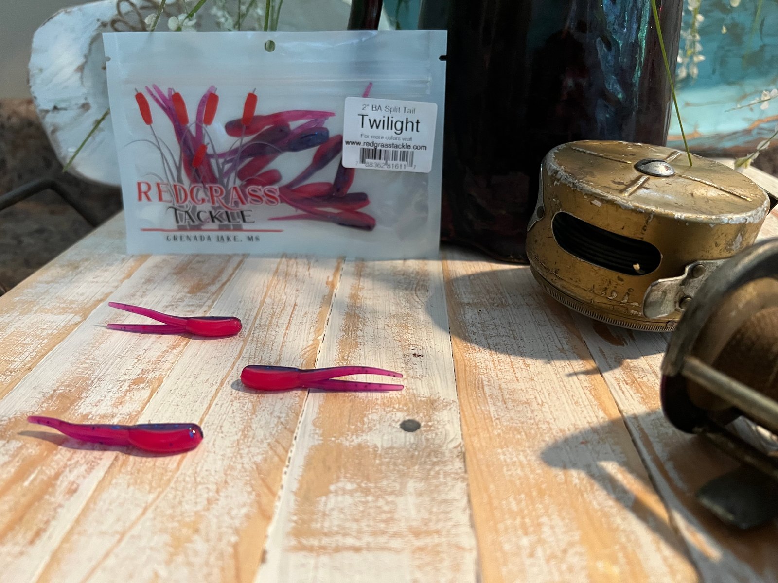 2" BA Split tail - Twilight | Redgrass Tackle