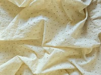 Image 1 of Namaste fabric broderie fleurette