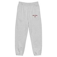 Image 4 of NEW! MDM Embroidered "Old Maroon" Heavyweight sweatpants