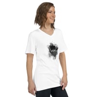 Image 2 of ARTIST Unisex Short Sleeve V-Neck T-Shirt