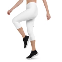 Image 6 of Women DIVINELY PROTECTED Capri Leggings