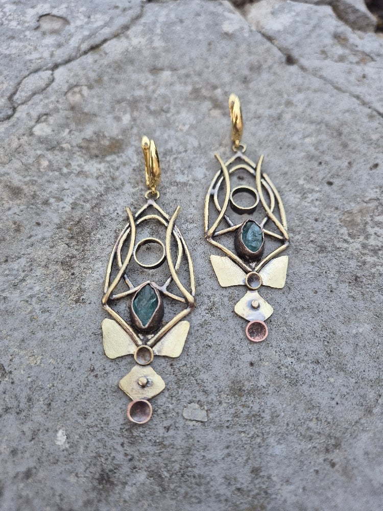 Apatite earrings 