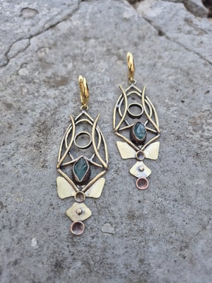 Apatite earrings 