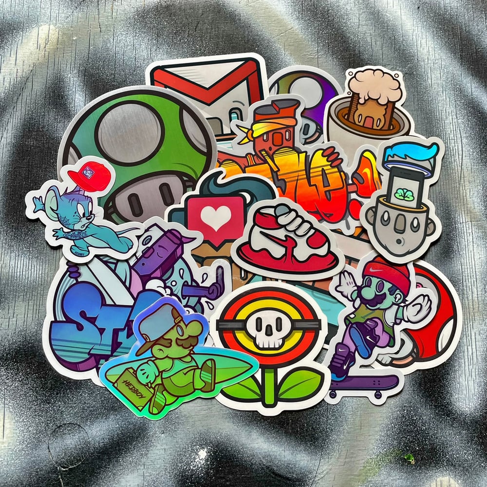 Image of PIC ‘N’ MIX STICKER PACK #4!
