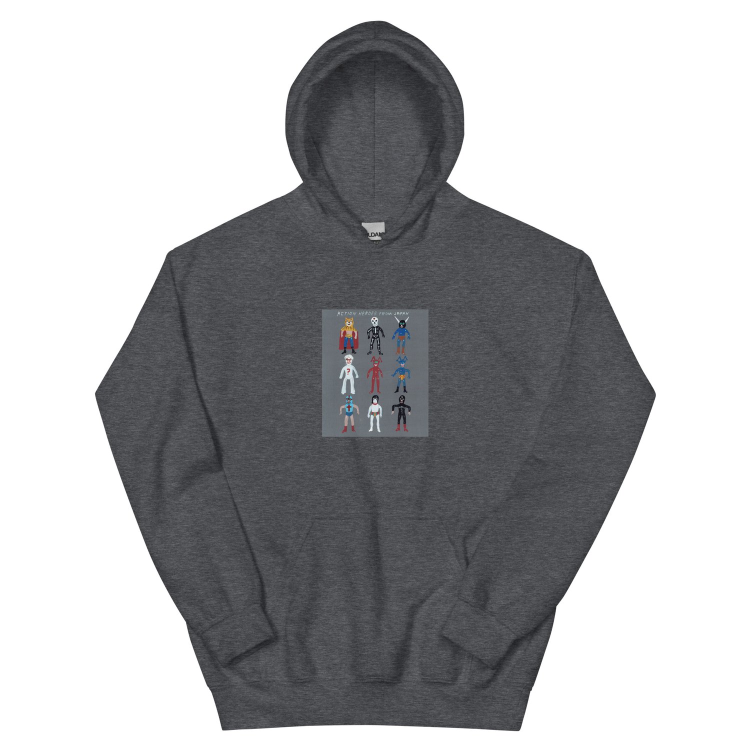 Image of ACTION HEROES FROM JAPAN HOODIE