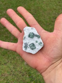 Image 9 of Morandi Blue Fluorite On White Quartz Matrix #1916