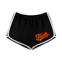 “Team Truth” Shorts | Black/Orange/Grey
