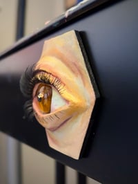Image 3 of Glass Eye Clay Sculpture Magnet