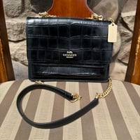 Image 1 of Coach Klare Crossbody Gold/Black