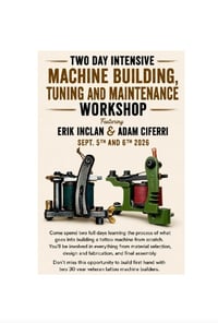 Two Day Intensive Machine Workshop 
