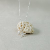 Image 4 of Silver Starfish & Freshwater Pearl Set