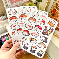 Image 3 of Sushi Sticker Sheet