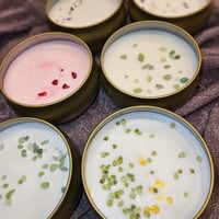 Image 2 of Crystal infused|Wickless candle 