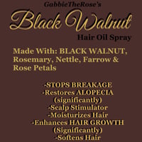 Image 2 of Black Walnut Hair Oil Spray