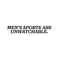 Image 4 of "Unwatchable" Sticker (Black on White)