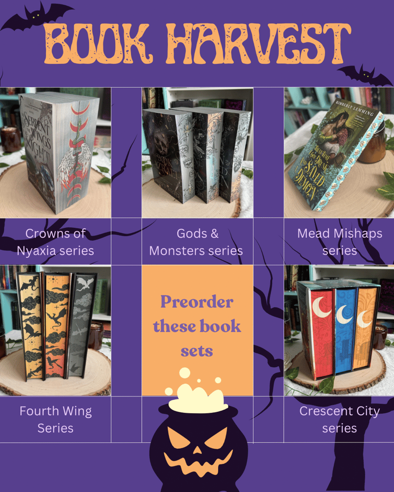 Image of Book Harvest Preorders (click to see all books available for order)