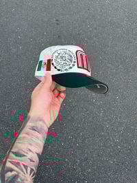 Image 1 of OFF WHITE TRI TONE ESTADOS UNIDOS MEXICANOS CUSTOM FITTED CAP