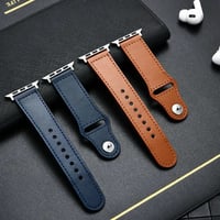 Image 6 of Apple Watch Leather Strap Bundle