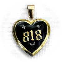 Image 1 of 818 (black + gold)