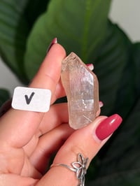 Image 23 of CHOOSE YOUR OWN MINI RUTILE SMOKEY QUARTZ POINTS (NATURAL UNPOLISHED POINTS) -BRAZIL- LOT 2