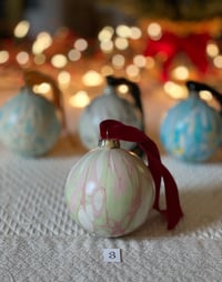 Image 4 of Marbled Ornaments - Peace