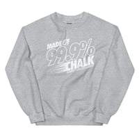 Image 2 of Made Of 99.9% Chalk Unisex Sweatshirt