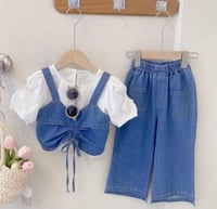 Image 1 of Denim 3 Piece