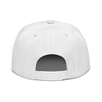 Image 2 of FJB White and Blue Snapback Hat from PatriotsCo.com