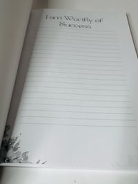 Image 4 of I am Worthy of Success Journal