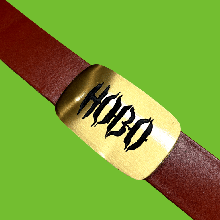 Heavy brass HOBO belt (#011)