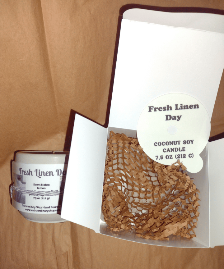 Image of Coconut Soy Candle 7.5 oz