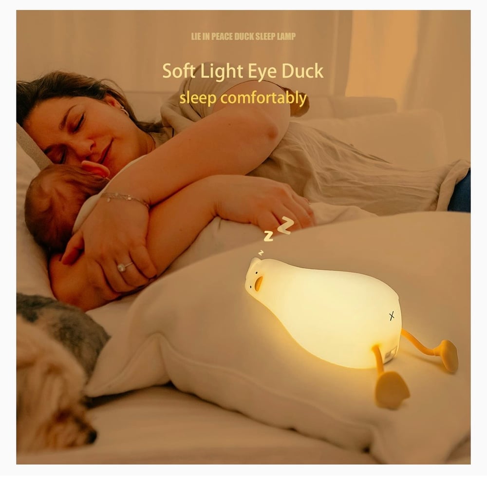 Image of PRE-ORDER: Lying Flat Duck Nightlight