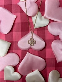 Collana quadrifoglio 