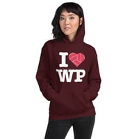 Image 6 of I Love Water Polo Hoodie Dark Colors - Adult