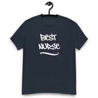 Image 3 of Unisex classic tee, Best Nurse T-Shirt | Nurse Appreciation Graphic Tee