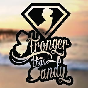 Image of Stronger Than Sandy Decal