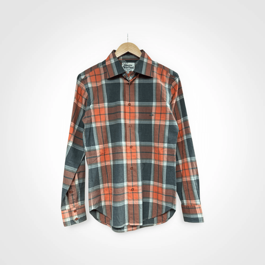 Image of Vivienne Westwood Plaid Button Up