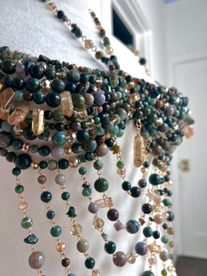 Image of Esmeralda Beaded Bralette