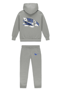 Image 1 of RISK TAKERZ 2.0 ZIP UP TRACKSUIT- GREY