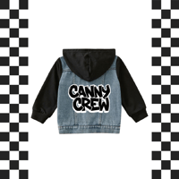 Image 5 of COAT: Exclusive Denim Jacket Hoodie