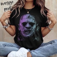 Leather Face Print Tee